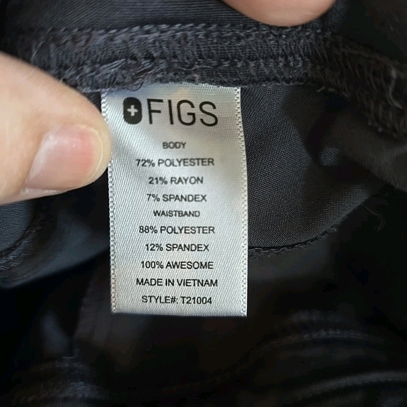 Figs Womens Technical Collection Scrubs Joggers Gray Size Large heathcare - Picture 3 of 5